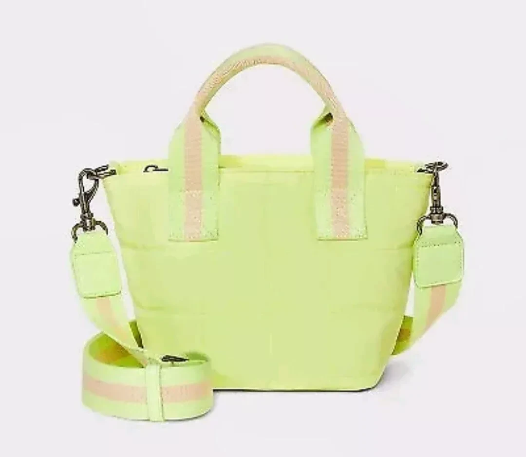 Small Tote Handbag - Universal Thread Lemon Yellow